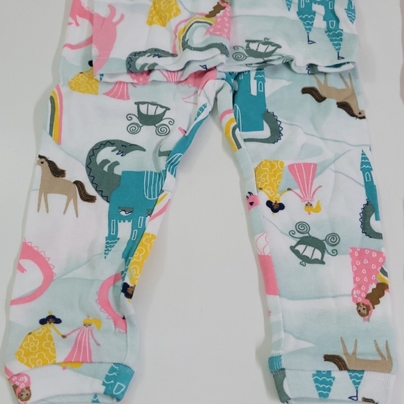 New! Set of 2 Carter's Toddler & Baby Matching Pajama Princess Long Slee… - Picture 3 of 11